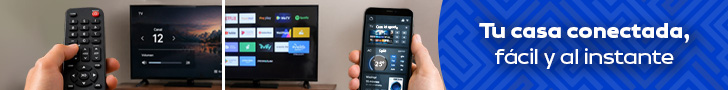 Tu hogar inteligente empieza con un toque