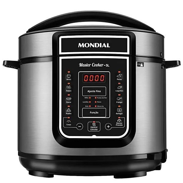 OLLA A PRESION ELECTRICA MONDIAL 5L MASTER COOKER PE-38