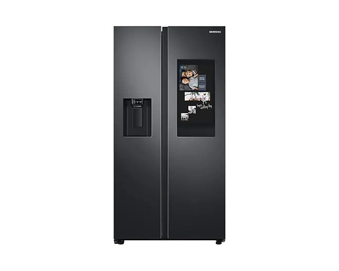 HELADERA SAMSUNG 585L SIDE BY SIDE RS58T5561B1/ZS FAMILY HUB NEGRO JET